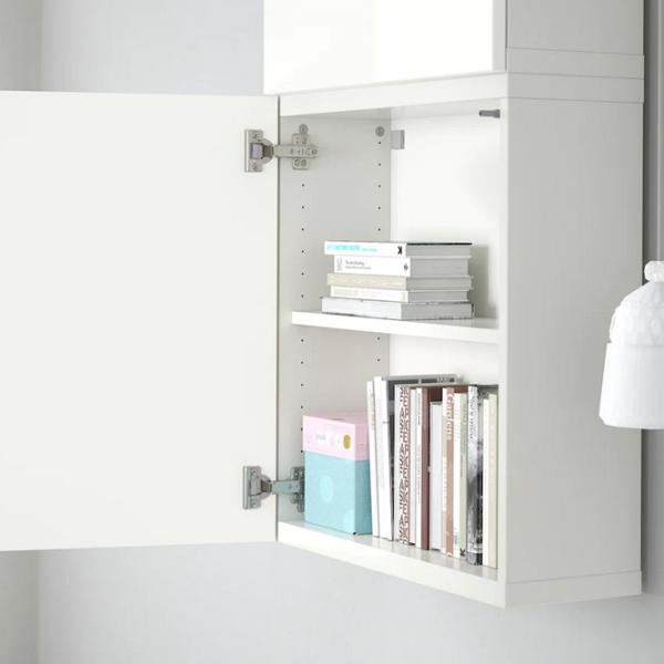 Dulap suspendat Ikea Besta White photo 2