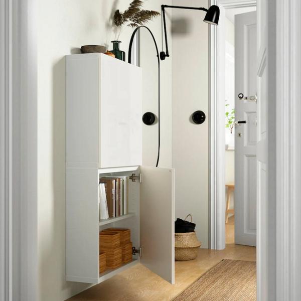 Dulap suspendat Ikea Besta White photo 3