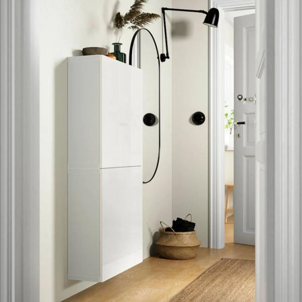 Dulap suspendat Ikea Besta White photo 4