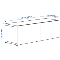 Comodă TV Ikea Besta 38 x 120 x 42 / PAL photo 2