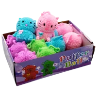 Игрушка антистресс Sportline Puffer Ball Разноцветный / 3+