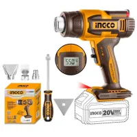 Строительный фен INGCO HGLI2003  / Желтый