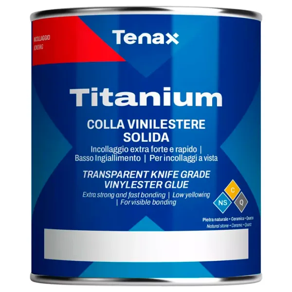 Клей Tenax Titanium Solido Neutro 1л 1100 г photo 1