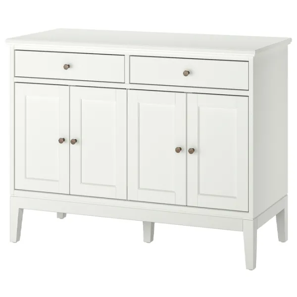 Comodă Ikea Idanas 95 x 124 x 50 / MDF / Alb photo 1