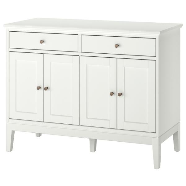 Comodă Ikea Idanas 95 x 124 x 50 / MDF / Alb photo 1