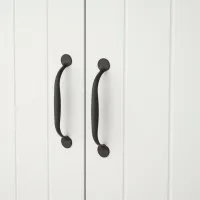 Comodă Ikea Skruvby 90 x 70 x 38 / MDF / Alb Lemn natural photo 2