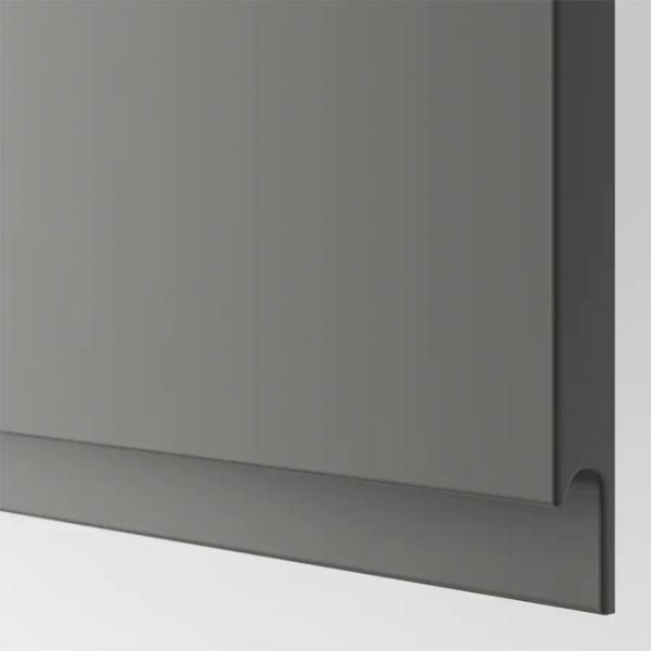 Comodă Ikea Besta 74 x 180 x 42 / MDF / Sur închis photo 6