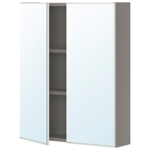 Dulap cu oglindă Ikea Enhet 75 x 60 x 17 / Oglindă / Grey photo 1 Dulap cu oglindă Ikea Enhet 75 x 60 x 17 / Oglindă / Grey photo 1