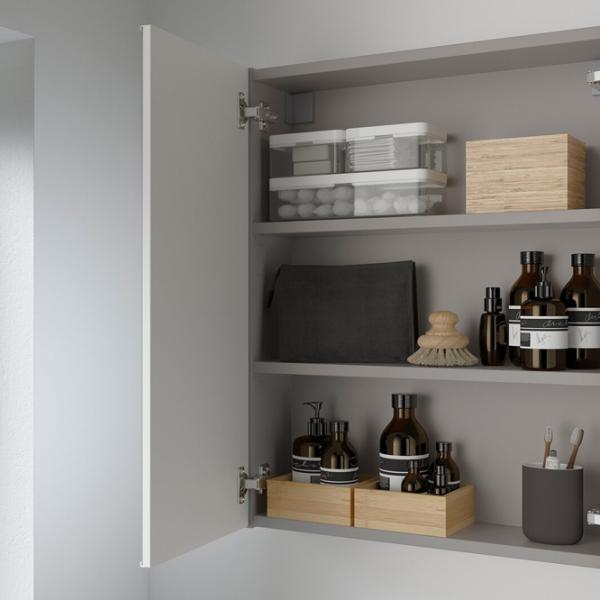 Dulap cu oglindă Ikea Enhet 75 x 60 x 17 / Oglindă / Grey photo 4 Dulap cu oglindă Ikea Enhet 75 x 60 x 17 / Oglindă / Grey photo 4