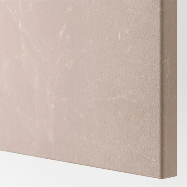 Comodă Ikea Besta 74 x 120 x 42 / MDF / Mramură bej photo 4