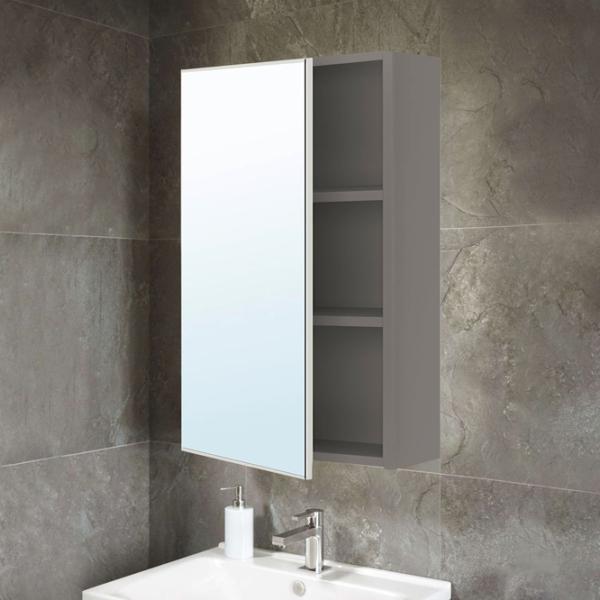 Dulap cu oglindă Ikea Enhet 75 x 40 x 17 / Oglindă / Grey photo 2 Dulap cu oglindă Ikea Enhet 75 x 40 x 17 / Oglindă / Grey photo 2