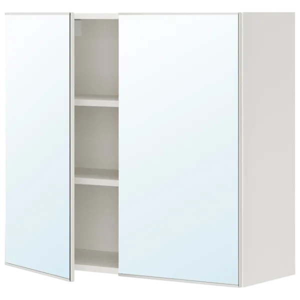 Dulap cu oglindă Ikea Enhet 75 x 80 x 32 / Oglindă / White photo 1 Dulap cu oglindă Ikea Enhet 75 x 80 x 32 / Oglindă / White photo 1