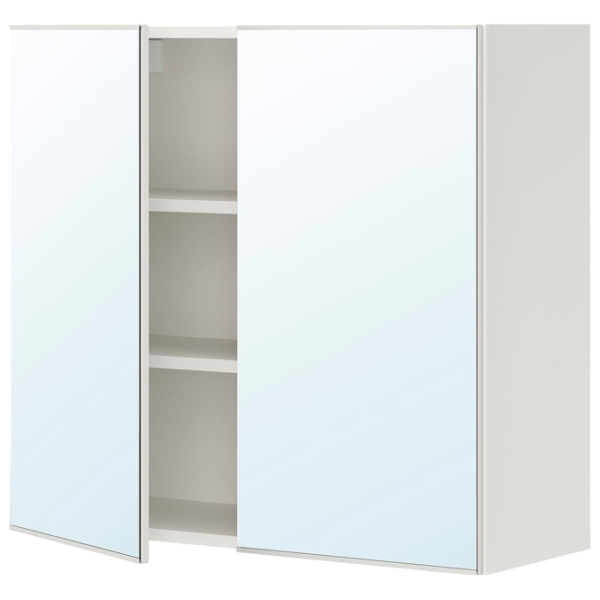 Dulap cu oglindă Ikea Enhet 75 x 80 x 32 / Oglindă / White photo 1 Dulap cu oglindă Ikea Enhet 75 x 80 x 32 / Oglindă / White photo 1
