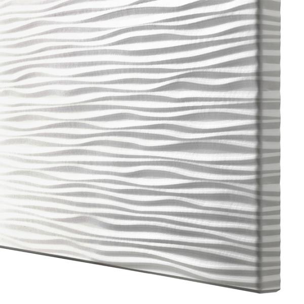 Comodă Ikea Besta 74 x 180 x 42 / MDF / Alb photo 3