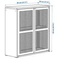 Комод Ikea Ivar 83 x 80 x 30см / Сталь / Черный photo 5