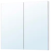 Шкаф с зеркалом Ikea Lettan 95 x 100 x 15см / Зеркало / Серебро