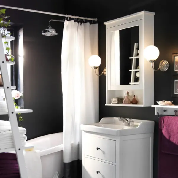 Dulap cu oglindă Ikea Hemnes 98 x 63 x 16 / Oglindă / White photo 3 Dulap cu oglindă Ikea Hemnes 98 x 63 x 16 / Oglindă / White photo 3