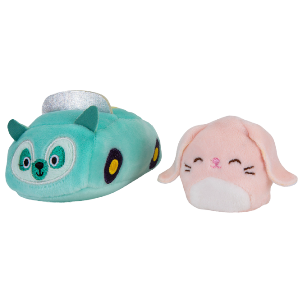 Мягкая игрушка Squishville Animals Mini Plush in Vehicle SQM0020 5+ / Разноцветный photo 5