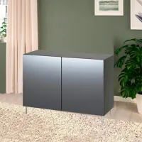 Комод Ikea Besta 74 x 120 x 42см / МДФ / Темно олово photo 2