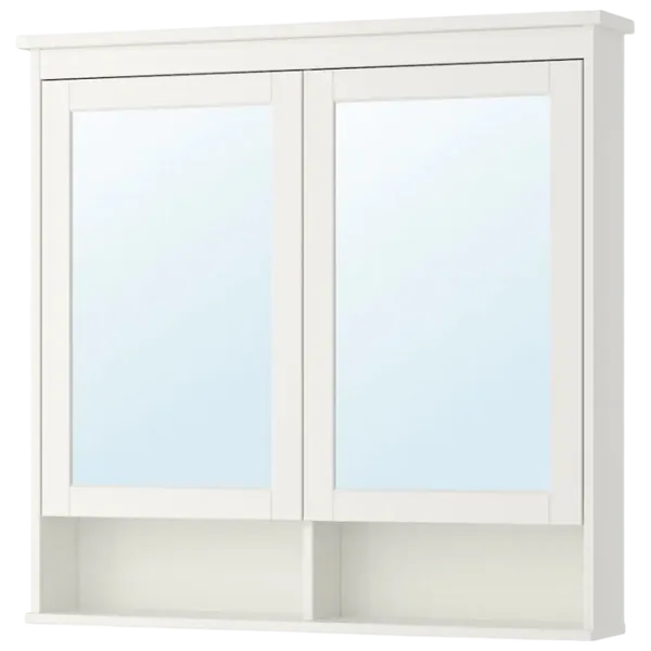 Dulap cu oglindă Ikea Hemnes 98 x 103 x 16 / Oglindă / White photo 1 Dulap cu oglindă Ikea Hemnes 98 x 103 x 16 / Oglindă / White photo 1