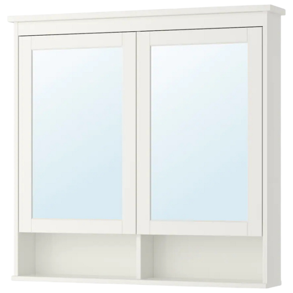 Dulap cu oglindă Ikea Hemnes 98 x 103 x 16 / Oglindă / White photo 1 Dulap cu oglindă Ikea Hemnes 98 x 103 x 16 / Oglindă / White photo 1