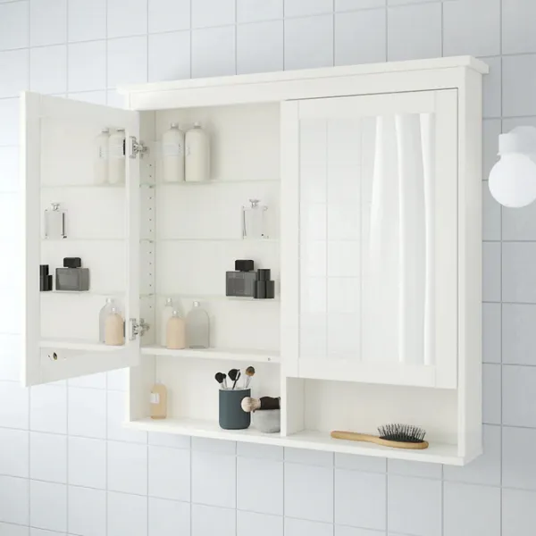 Dulap cu oglindă Ikea Hemnes 98 x 103 x 16 / Oglindă / White photo 2 Dulap cu oglindă Ikea Hemnes 98 x 103 x 16 / Oglindă / White photo 2