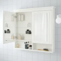 Dulap cu oglindă Ikea Hemnes 98 x 103 x 16 / Oglindă / White photo 2