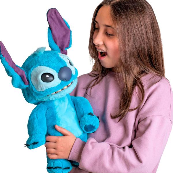 Jucărie interactivă Stitch Disney Real FX Chatty Stitch Puppet DIS102501 6+ / Blue photo 2
