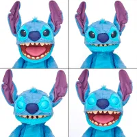 Jucărie interactivă Stitch Disney Real FX Chatty Stitch Puppet DIS102501 6+ / Blue photo 5