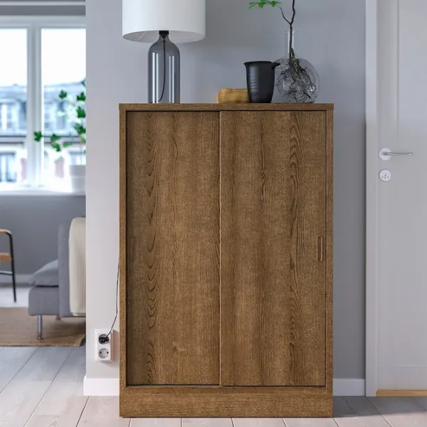 Комод Ikea Tonstad 120 x 82 x 37см / МДФ / Коричневый  photo 3