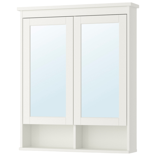 Dulap cu oglindă Ikea Hemnes 98 x 83 x 16 / Oglindă / White photo 1 Dulap cu oglindă Ikea Hemnes 98 x 83 x 16 / Oglindă / White photo 1