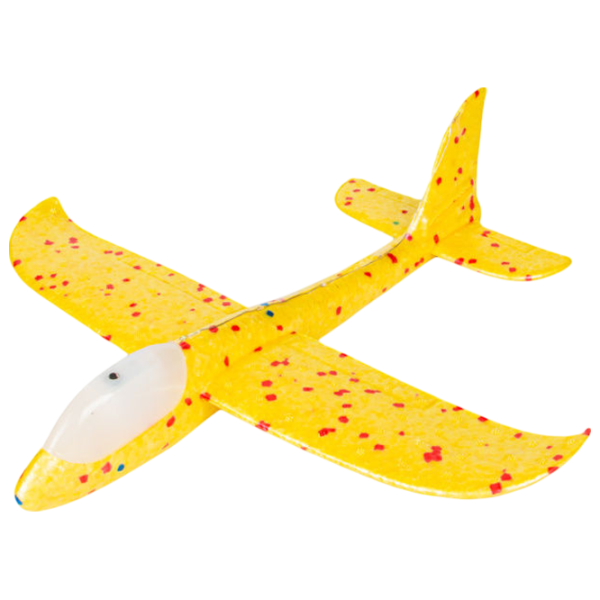 Avion planor Insportline LED airplane 17702 3+ / Multicolor photo 1