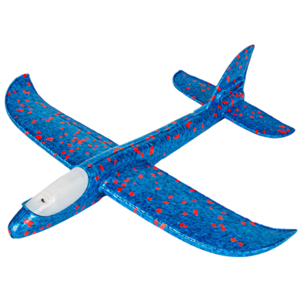Avion planor Insportline LED airplane 17702 3+ / Multicolor photo 2