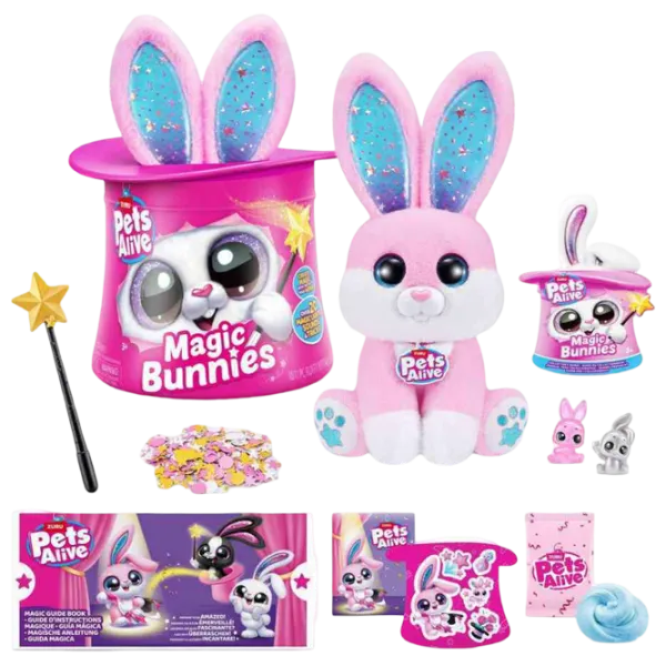 Интерактивная игрушка Pets Alive Magic Bunny Surprise 9549 3+ / Разноцветный photo 4