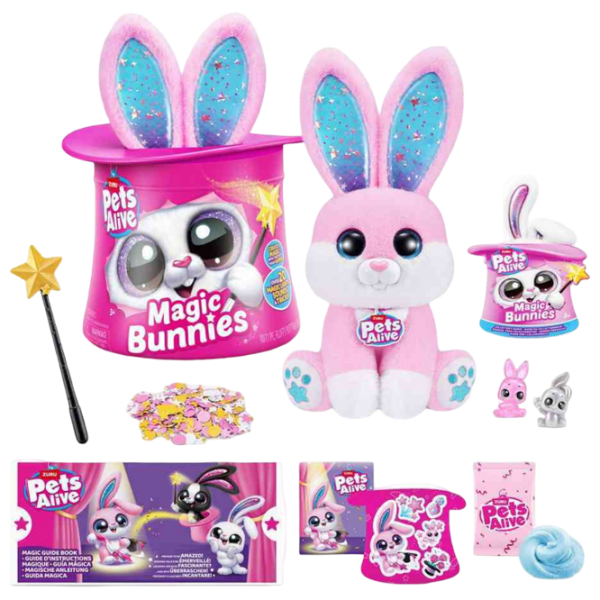 Интерактивная игрушка Pets Alive Magic Bunny Surprise 9549 3+ / Разноцветный photo 4