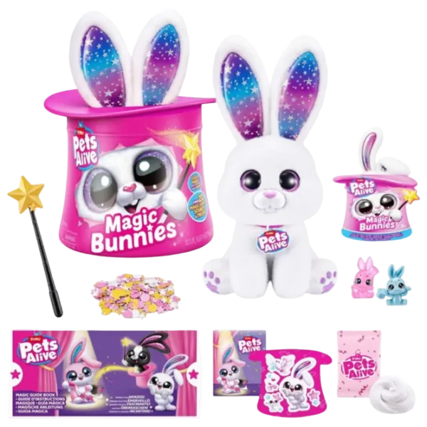 Интерактивная игрушка Pets Alive Magic Bunny Surprise 9549 3+ / Разноцветный photo 5