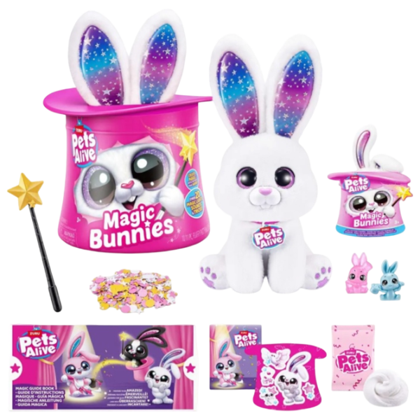 Интерактивная игрушка Pets Alive Magic Bunny Surprise 9549 3+ / Разноцветный photo 5