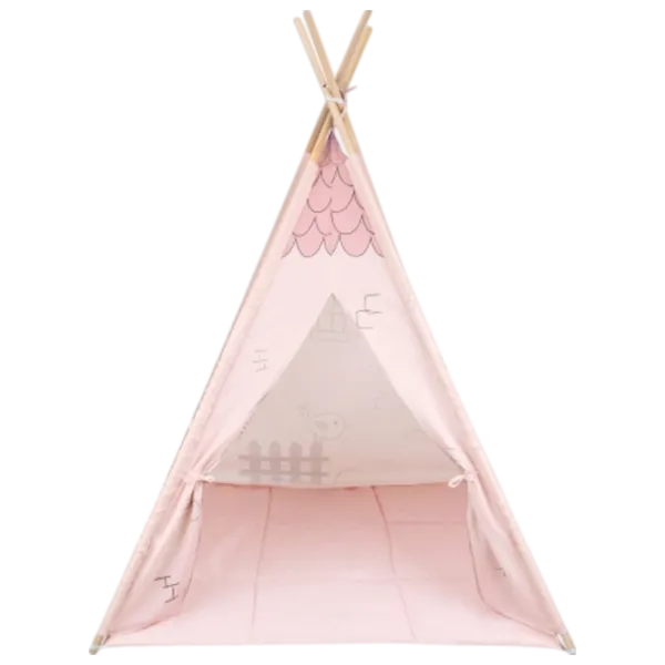 Детская палатка Kikka Boo Pink House 3 года - / Розовый photo 4 Детская палатка Kikka Boo Pink House 3 года - / Розовый photo 4