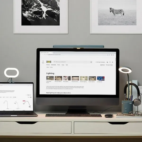 Лампа для монитора Ikea Lagergang Turcoaz photo 5 Лампа для монитора Ikea Lagergang Turcoaz photo 5