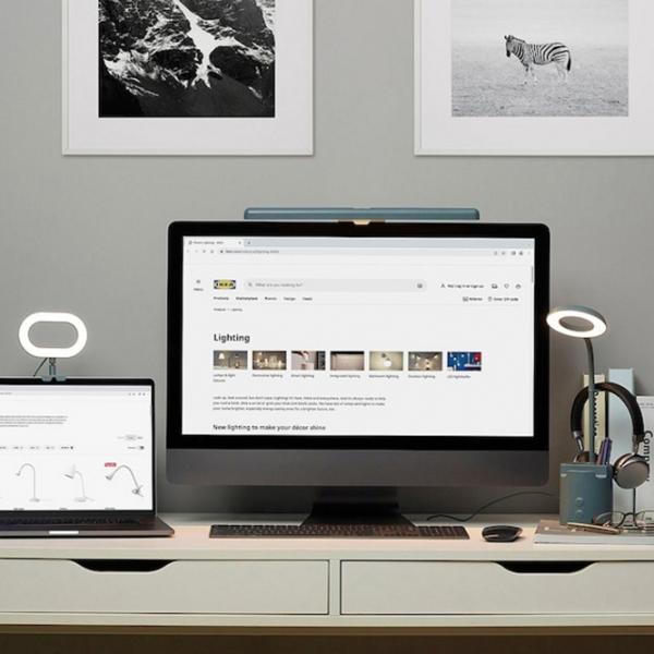 Лампа для монитора Ikea Lagergang Turcoaz photo 5 Лампа для монитора Ikea Lagergang Turcoaz photo 5