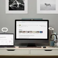 Lampă pentru monitor Ikea Lagergang Turcoaz photo 5