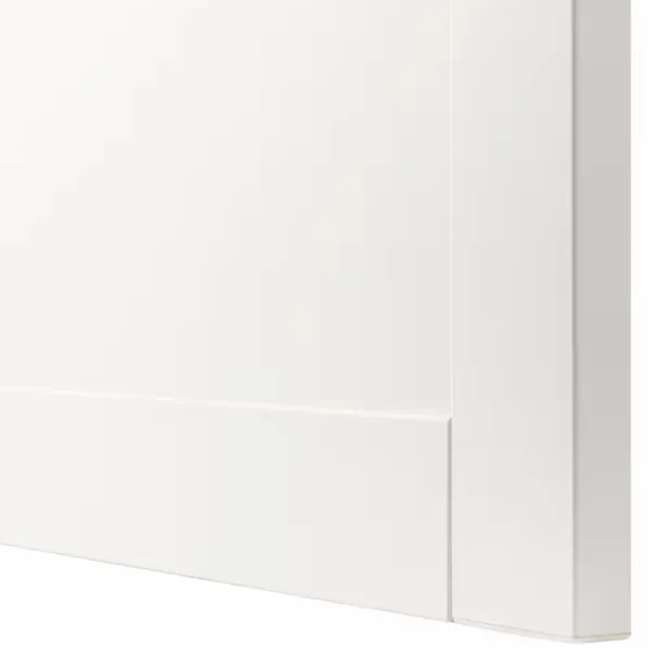 Comodă Ikea Besta/Hanviken/Stubbarp 74 x 120 x 42 / MDF / Alb photo 6