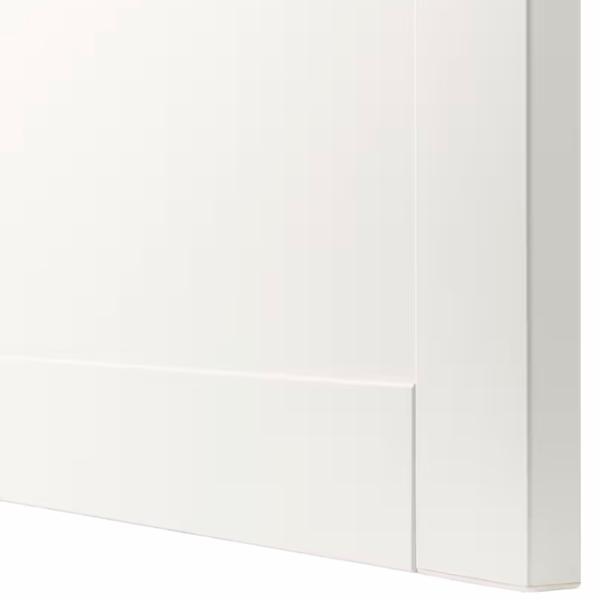 Comodă Ikea Besta/Hanviken/Stubbarp 74 x 120 x 42 / MDF / Alb photo 6