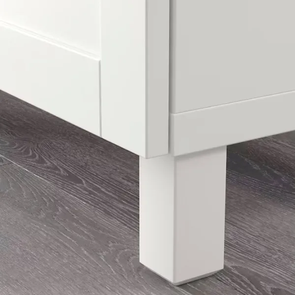 Comodă Ikea Besta/Hanviken/Stubbarp 74 x 120 x 42 / MDF / Alb photo 7