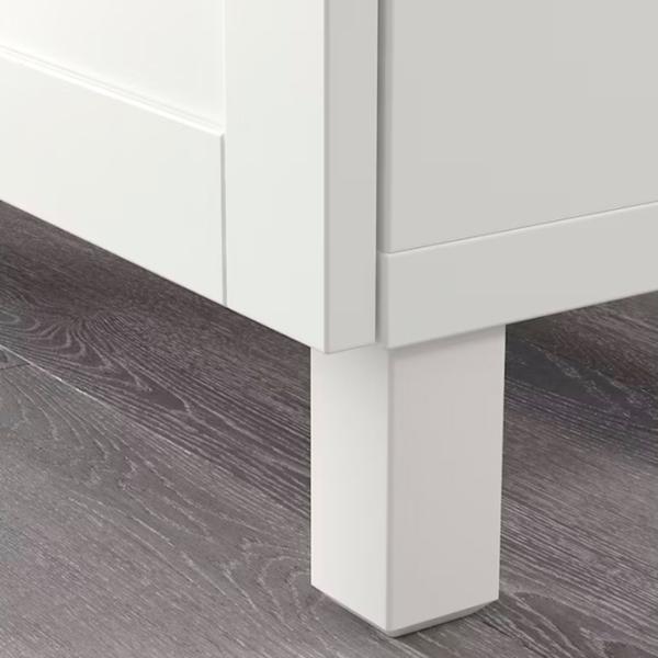 Comodă Ikea Besta/Hanviken/Stubbarp 74 x 120 x 42 / MDF / Alb photo 7