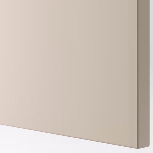 Comodă Ikea Besta/Lappviken/Stubbarp 74 x 120 x 42 / MDF / Sur deschi bej photo 4