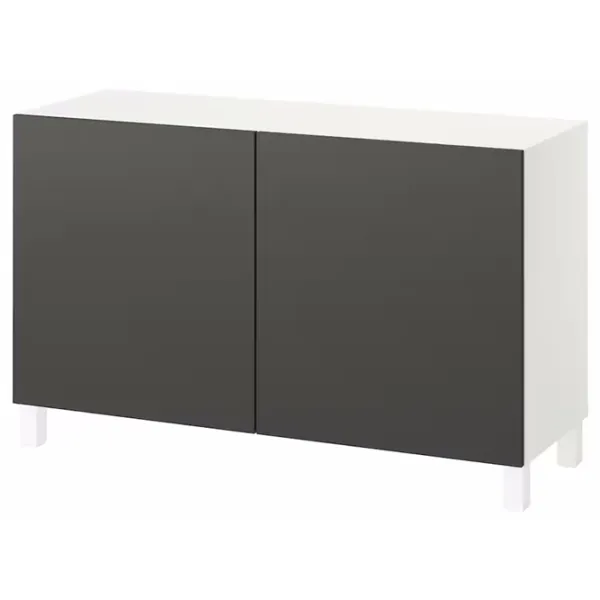 Comodă Ikea Besta/Lappviken/Stubbarp 74 x 120 x 42 / MDF / Sur închis photo 1