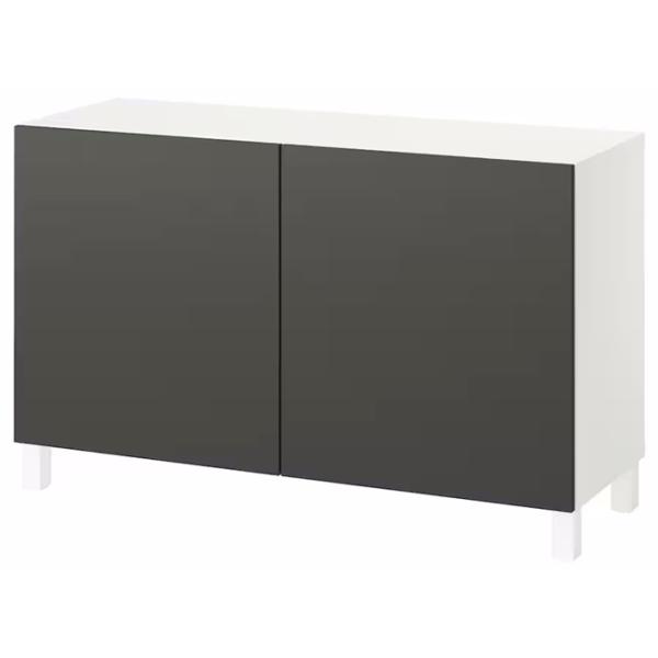 Comodă Ikea Besta/Lappviken/Stubbarp 74 x 120 x 42 / MDF / Sur închis photo 1