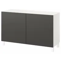 Comodă Ikea Besta/Lappviken/Stubbarp 74 x 120 x 42 / MDF / Sur închis