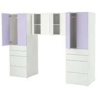 Гостиная Ikea Smastad/Platsa Модульная / White